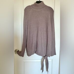Simply Vera - Vera Wang Ribbed Knit Sweater - Gray